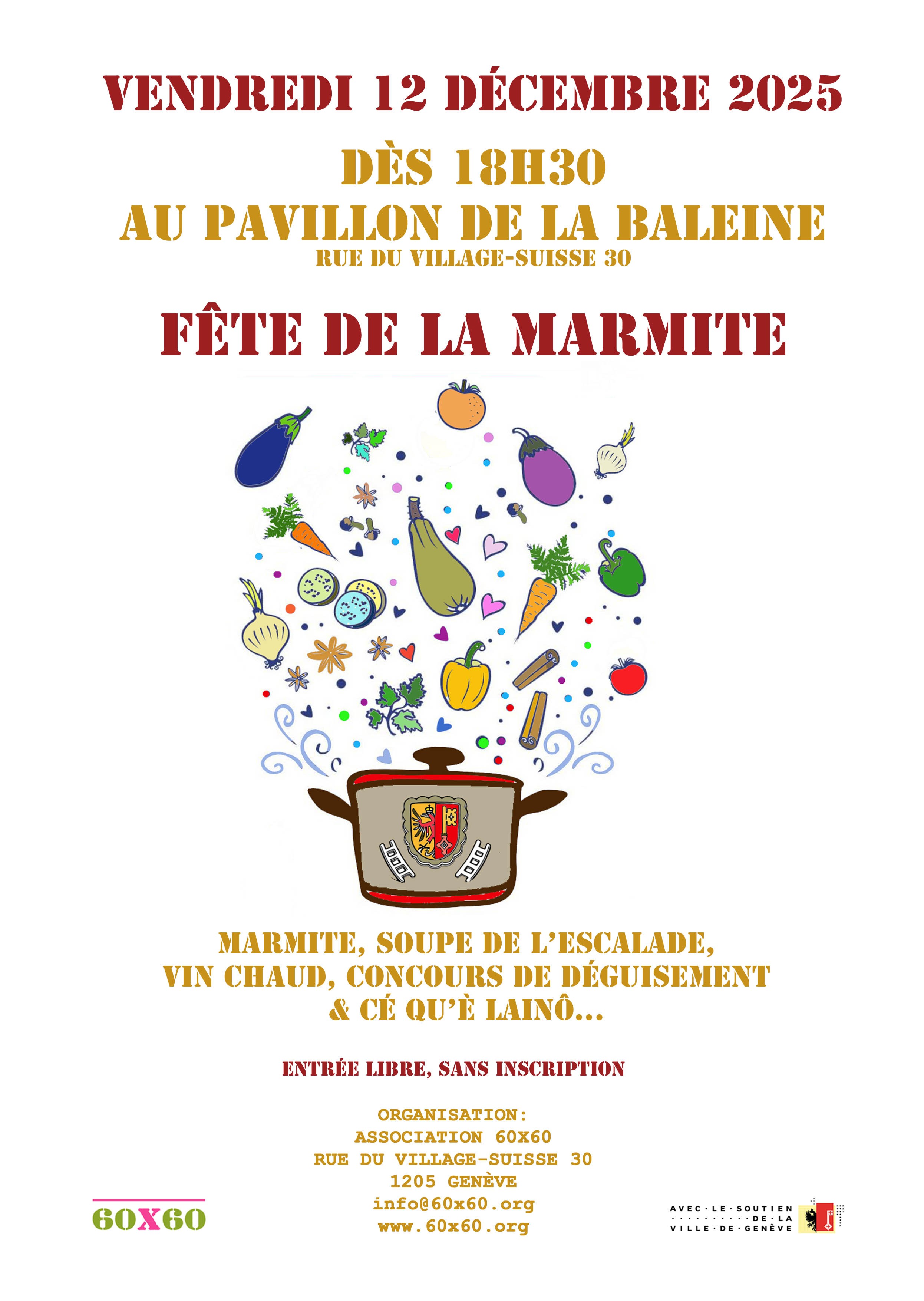 Affiche fête de la marmite 2025